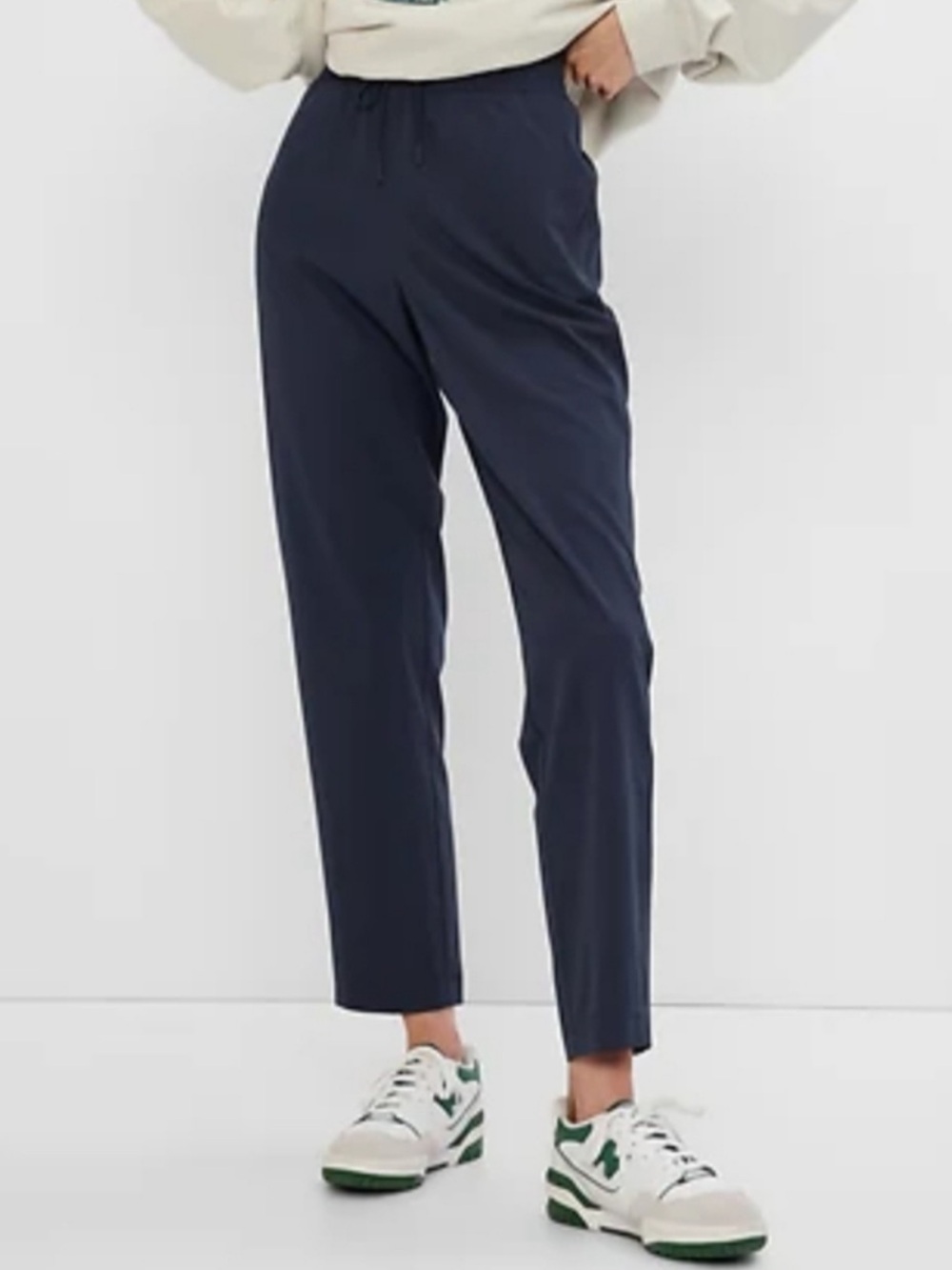 GAP Gapfit High Rise Runaround Pants, Medium, Night Shadow Blue (Navy)